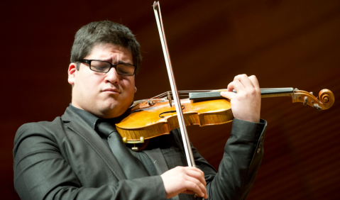 David Castro-Balbi, der Gewinner des Spohr-Wettbewerbs 2013. Foto: Maik Schuck