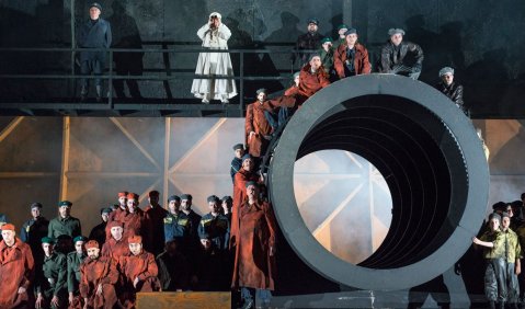 Billy Budd an der Deutschen Oper Berlin. Foto: Markus Lieberenz