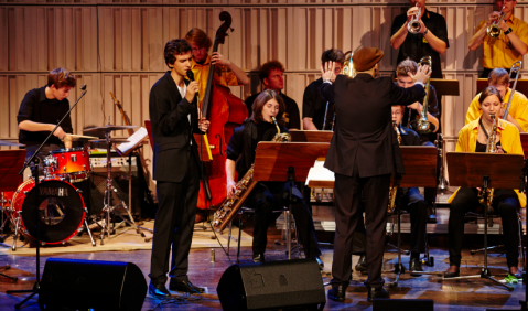 Die Dresden Bigband ist einer der Gewinner des ŠKODA Jazzpreises 2012. Foto: Musikrat, Christian Debus