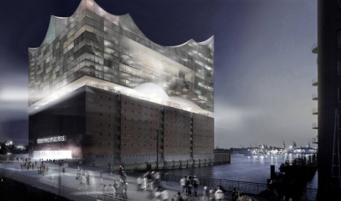 Fertigstellung 2014? Realität oder Zukunfsmusik? Foto: Herzog & de Meuron