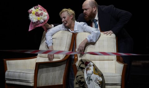 Theatergeburtstag in Gelsenkirchen mit Janaceks „Die Sache Makropulos“. Foto: Karl und Monika Forster