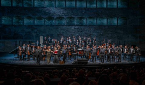 Gottfried von Einem: Der Prozess 2018: Ensemble, ORF Radio-Symphonieorchester Wien. Foto: © Salzburger Festspiele / Marco Borrelli