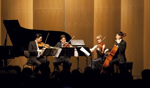  Schumann Quartett (1. Preis Streichquartett FS&MM 2012). Foto: Dagmar Leis