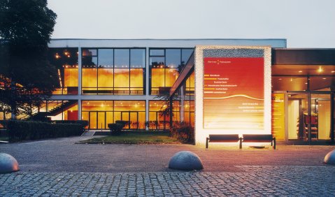 Das Haus der Berliner Festspiele. Foto: Burkhard Peter