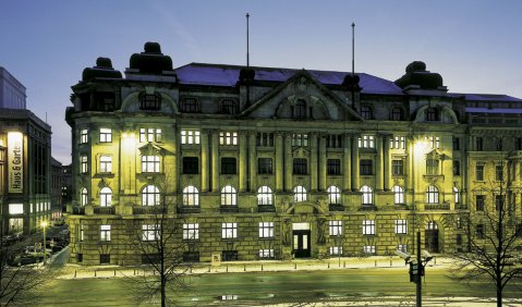 Hochschulgebäude Dittrichring. Foto: Bertram Kober, PUNCTUM