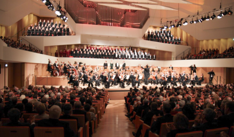 Dresdner Kulturpalast mit emotionalem Festakt wiedereröffnet. Foto: Stadt Dresden, Andreas Tampe