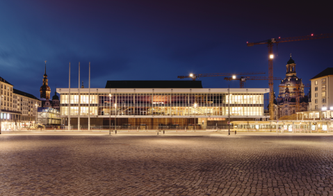 Der Dresdner Kulturpalast. Foto: Presse, Nikolaj Lund