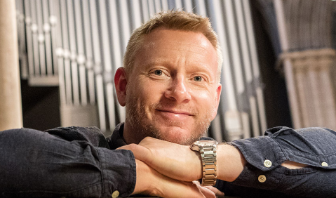 Norweger Magne H. Draagen wird neuer Organist am Hamburger Michel. Foto: Frank Foss, www.echo-organs.org