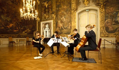 Kammermusik in Moritzburg. Foto: Rene Gaens