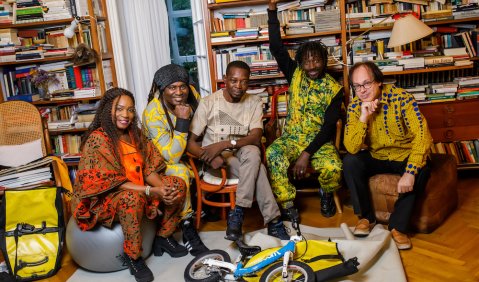 Lukas Ligeti und Burkina Electric. © Foto: Veranstalter