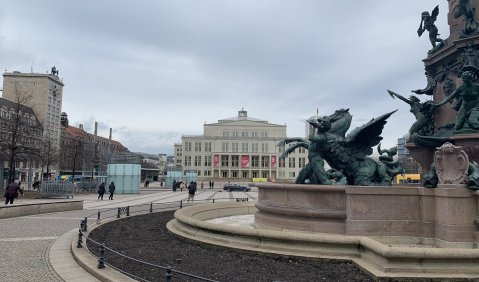 Trübe Novemberstimmung in Leipzig, bis in den Januar hineien. Foto: Lieberwirth