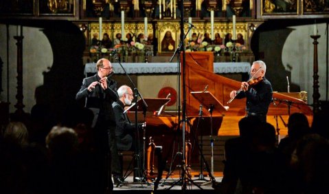 "La Divina Armonia" - drei ältere Herren, die niemandem mehr etwas beweisen müssen  Foto: © RMF / Ansgar Klostermann