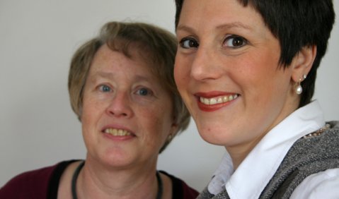 Dorthée Rabsch und Angela Mayer. Foto: http://www.d-rabsch.de