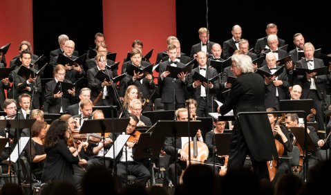 Ferdinad Ries’ Oratorium mit dem Orchester Rheinton. Foto: © Barbara Frommann