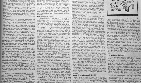 Vor 50 Jahren – nmz 1973/04