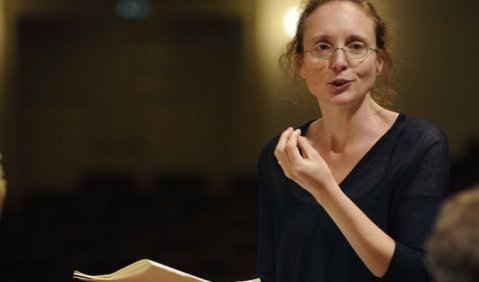 Komponierte für Bonn ein Violinkonzert: Rebecca Saunders. Foto: Mathias Creutziger
