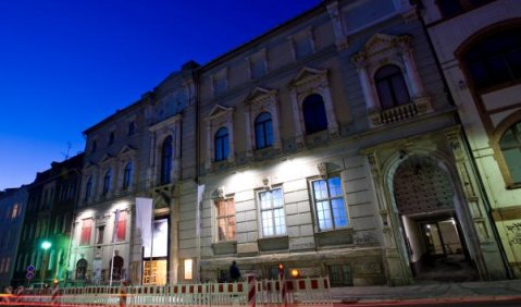 Das Gebäude des Thalia Theaters Halle.Foto: dapd