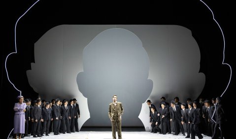 Überragend in der Titelrolle: Martin Platz in „Turing“ am Staatstheater Nürnberg. Foto: Ludwig Olah