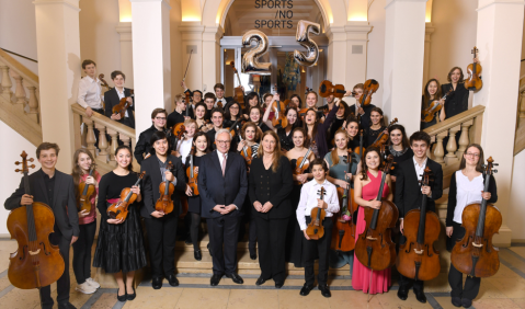 25. Wettbewerb des Deutschen Musikinstrumentenfonds. Foto: Deutsche Stiftung Musikleben