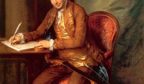 Carl Friedrich Abel, Portrait von Thomas Gainsborough. Foto: wikimedia commons, https://commons.wikimedia.org/wiki/File:Carl_Friedrich_Abel.jpg