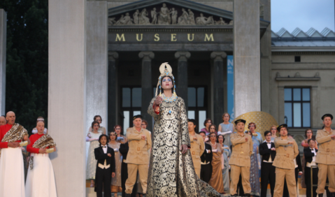 Start der Schlossfestspiele – Premiere der Verdi-Oper „Aida“. Foto: Schlossfestspiele Schwerin