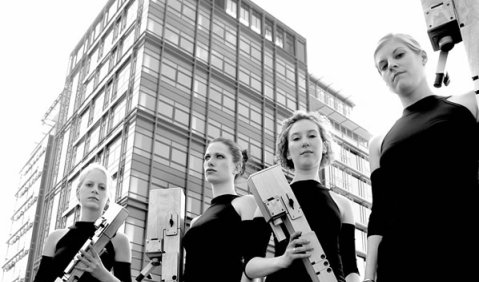Das Quartet New Generation v.l.n.r.: Heide Schwarz, Susanne Fröhlich, 