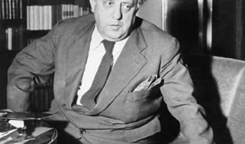 Der Komponist im Gespräch (1961), Abb. aus dem besprochenen Band „Karl Amadeus Hartmann, Komponist im Widerstreit“ (Bärenreiter). Foto: Walter Kneist