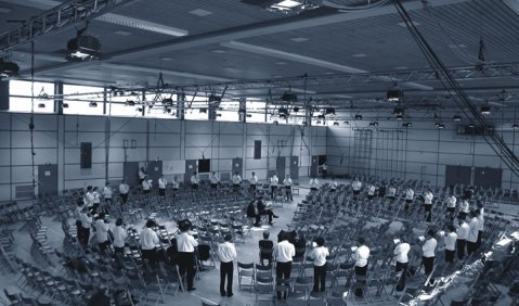Musik im Raum“: Benedict Masons Donaueschinger Urfassung (unser Bild) wurde auch in Berlin vorgestellt. Foto: Charlotte Oswald