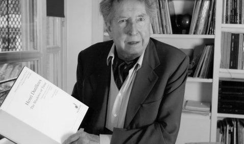 Es ist kein Scherz, Musik zu schreiben“. Siemens-Preisträger Henri Dutilleux. Foto: Charlotte Oswald