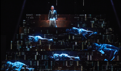 Künstliche Intelligenz hält Einzug in die Opernwelt. Foto: Ludwig Olah, Semperoper