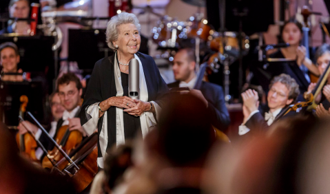 Christa Ludwig bei der Verleihung des Opus Klassik 2018. Foto: Presse Opus Klassik