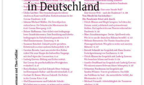 Die Corona-Chroniken Teil 1 – Corona vs. Kultur in Deutschland