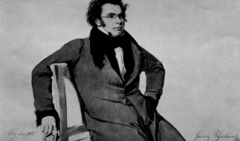 Bildnis von Franz Schubert.