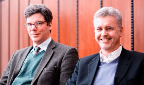 Wirklih Grund zur Freude? Thilo Gerlach und Guido Evers von der GVL. Foto: Hufner