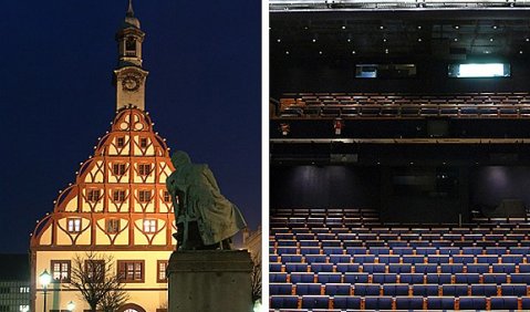 Gewandhaus Zwickau. Foto: Theater Zwickau