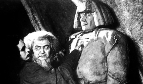 Stummfilm-Klassiker «Der Golem» in Weimar. Foto: Filmszene