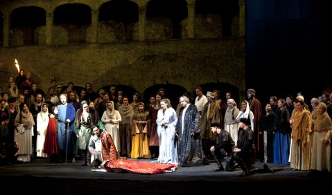 Peter Stein inszeniert Verdis "Macbeth" in salzburg. Foto: Silvia Lelli