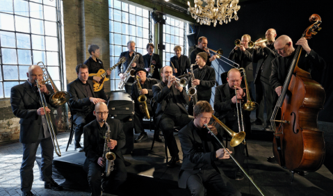 hr-Bigband. Foto: HR/Dirk Ostermeier
