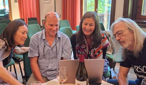 Yuval Shaked (2.v.li.) beim Workshop