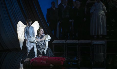 Lucrezia Borgia an der Op&eacute;ra Royal de Wallonie-Li&egrave;ge. Foto: &copy; J. Berger - ORW Li&egrave;ge