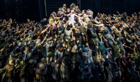 Ryan Vona als Jesus von Nazareth. Foto: Jan Windszus Photography