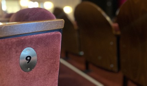 Reihe 9 im Landestheater Neustrelitz. Foto: mku