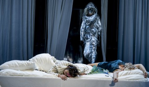 Shin Taniguchi (hinten), Isaac Lee, Tamta Tarielashvili. Foto: &copy; Anke Neugebauer