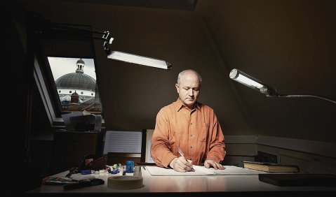 George Benjamin dirigiert Werke von Unsuk Chin. Foto: Matthew Lloyd George Benjamin dirigiert Werke von Unsuk Chin. Foto: Matthew Lloyd