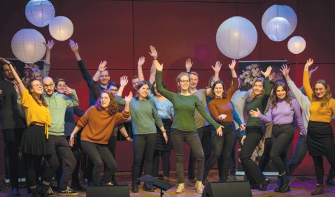 Vernetzt in alle Richtungen. Neue Möglichkeiten für pädagogische Formate. Foto: Markus Schmidt