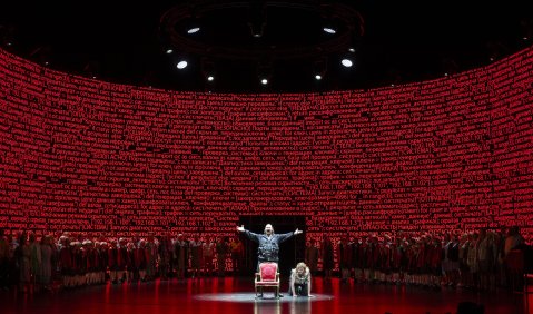 Modest Mussorgskis „Chowantschina“ am Grand Théâtre de Genève. Foto: © Carole Parodi Modest Mussorgskis „Chowantschina“ am Grand Théâtre de Genève. Foto: © Carole Parodi