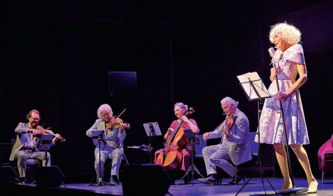 Sophie von Kessel, Modern String Quartet. Foto: MSQ/Bergson