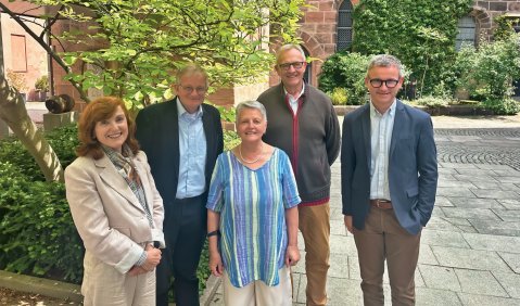 Andrea Fink, Dr. Alexander Krause, Andrea Schlegel-Nolte, Prof. Rudolf Ramming, Prof. Michael Forster. Foto: TKV Bayern
