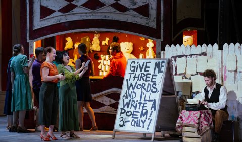 Chor des HSTW, Sascha Zarrabi, Oreste Cosimo. Foto: Lukas Anton