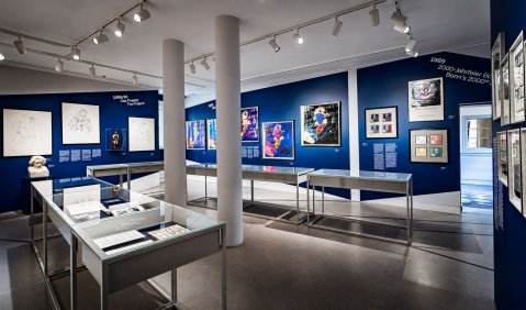 Ausstellungsansicht &bdquo;Beethoven by Warhol&ldquo; 